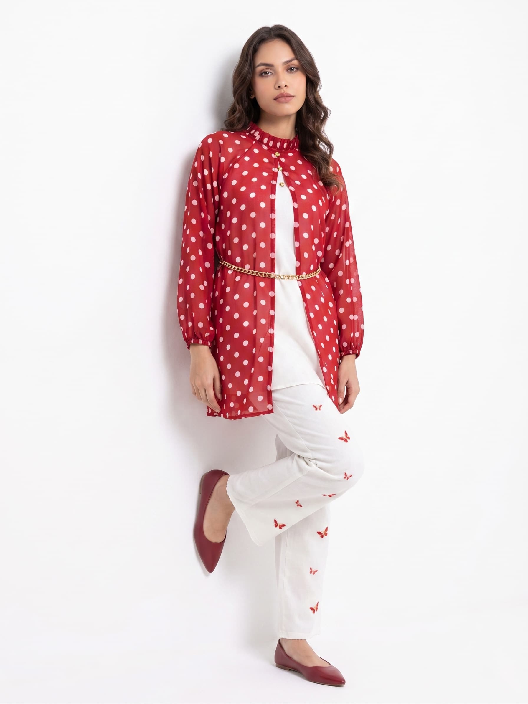 Luna Layered Charm Co-Ord Set - Trio